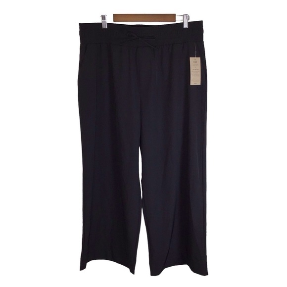 NWT Albion Audrey Wide Leg Pants in Black Size XXL. - Picture 1 of 10